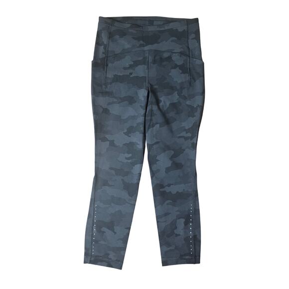Lululemon Swift Speed High Rise Crop 23" Heritage 365 Camo Deep Coal Multi - 6 - Picture 1 of 9